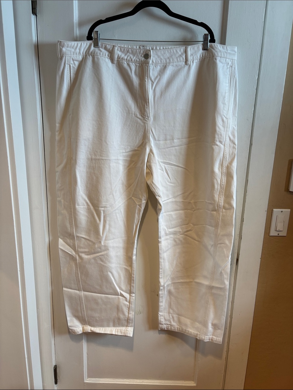 J.crew Plus size White Jeans size 22